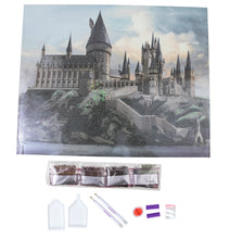 Load image into Gallery viewer, &quot;HOGWARTS CASTLE&quot; Harry Potter Crystal Art Canvas Kit 40X50CM
