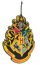 Load image into Gallery viewer, &quot;HOGWARTS CREST&quot; Harry Potter Wooden Hanging Decoration
