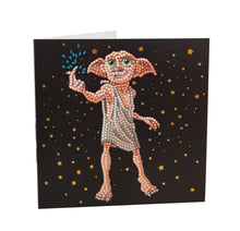 Load image into Gallery viewer, &quot;DOBBY THE HOUSE ELF&quot; Harry Potter Crystal Art Card
