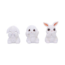 Load image into Gallery viewer, Three Wise Bunnies 9cm
