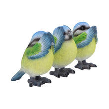 Load image into Gallery viewer, Three Wise Blue Tits
