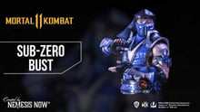 Load and play video in Gallery viewer, Mortal Kombat Sub-Zero Bust 29cm
